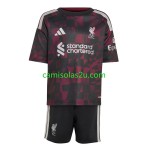 Camisolas de futebol Liverpool Criança Equipamento 3ª 2026/27 Manga Curta